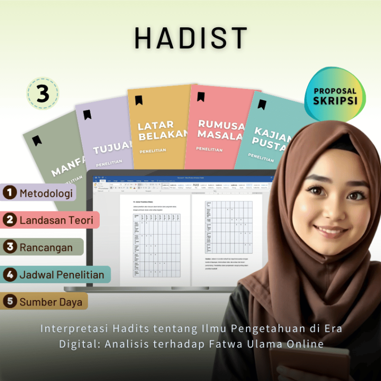 Proposal Skripsi Hadits-03