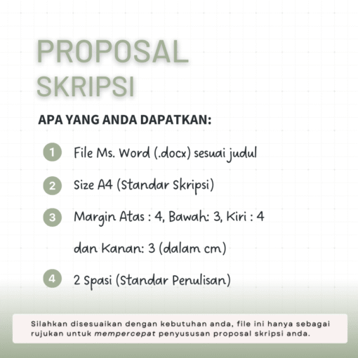 Proposal Skripsi Syariah